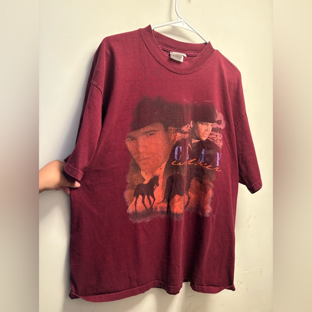 Vintage Clay Walker tee